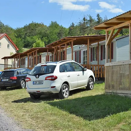 Mobilheimy U Prehrady Hotel Horni Dunajovice Exterior photo