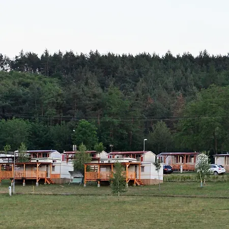 Mobilheimy U Prehrady Hotel Horni Dunajovice Exterior photo